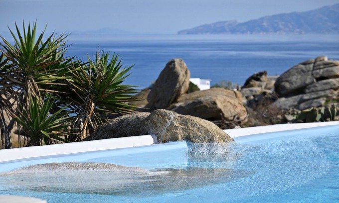 Platis Gialos Villa | Paraga Villa2 7 minutos a pie de la playa por Calypso Sunset Villas
