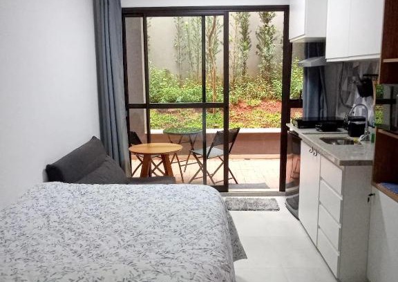 Vila Mariana Apartamento | Paraiso 12 - Studio térreo no metrô Paraíso