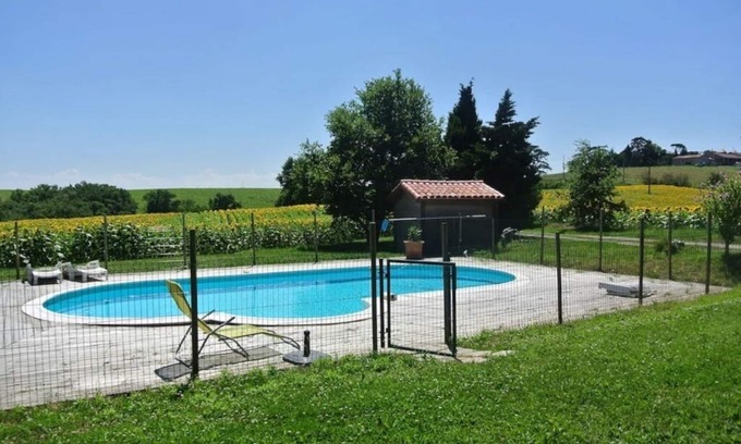 Cintegabelle Casa | Parc Avec Piscine - 7 Chambres - Maison 15 Personnes sur Coteaux du Lauragais -