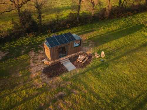 Lalleu Chalet De Esquí | Parcel Tiny House Carré d'Ach, campagne près de Rennes
