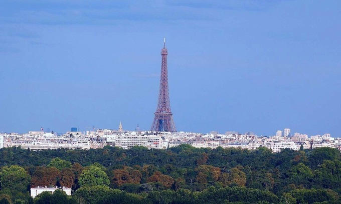 Suresnes Villa | Paris Bella Vista con vista panorámica de la ciudad de París y la Torre Eiffel
