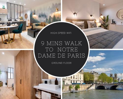 Quartier de la Monnaie Apartamento | Paris Central Gem 9 Min Walk to Notre-Dame and Louvre