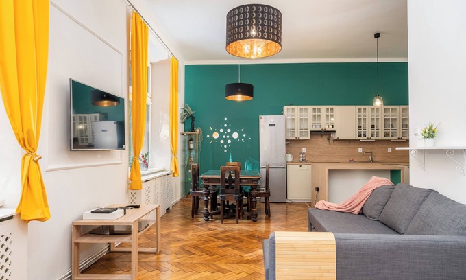 Warszawskie Apartamento | Park Strzelecki Spacious Apartment