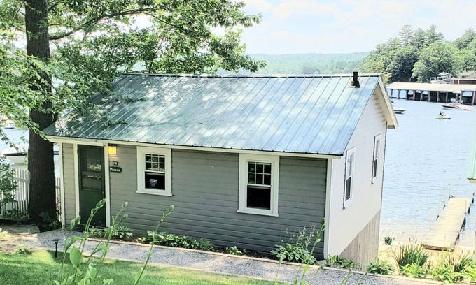Laconia Cabaña | Parker Lakeside Cottage Steps to Pristine Sandy Beach!