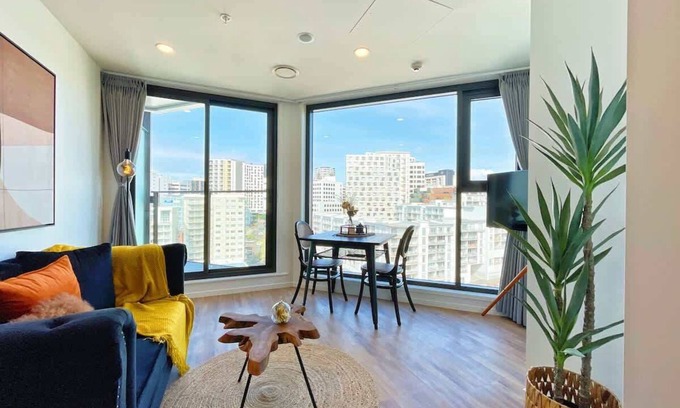 Newton Apartamento | Parkside Air-con Studio on Queen St - Pool & Gym
