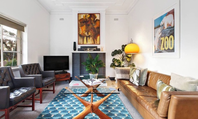 Parkville Apartamento | Parkside Hideaway Beautiful Art Deco Design
