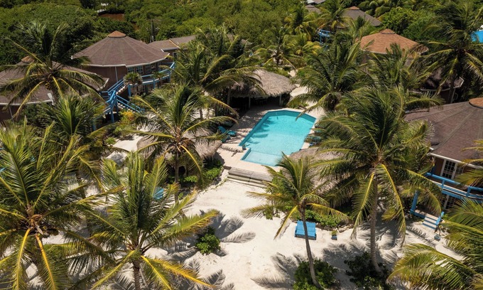 San Pedro Complejo | Partial Ocean View Suite at Oceanfront Resort in Belize