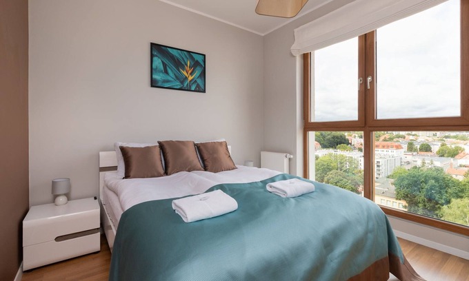 Wrzeszcz Apartamento | Partyzantów 12 | Apartment | City View