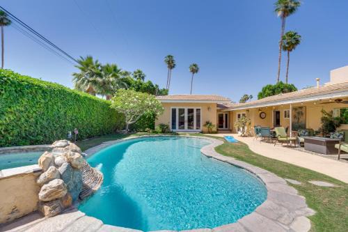 Deepwell Estates Casa | Patio, Pool and Mountain Views Palm Springs Home!