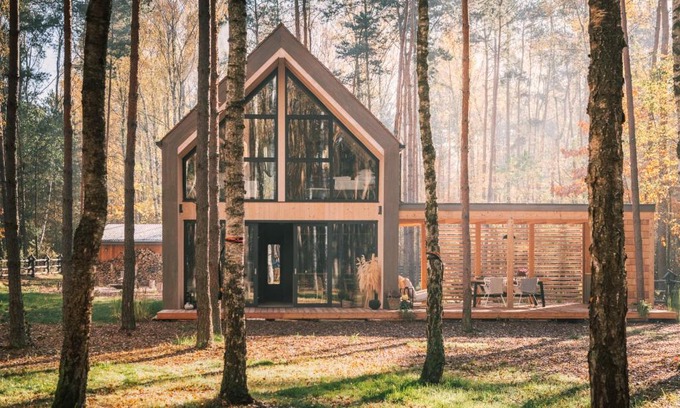 gmina Puszcza Marianska Casa | Patoki. Dom i las.