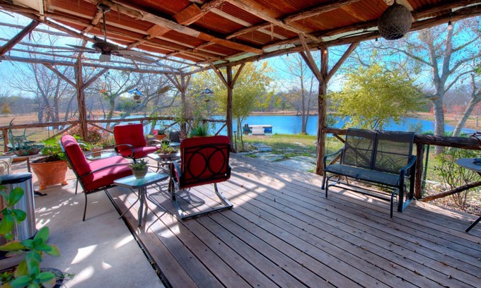 New Braunfels Casa | Peace & Serenity Surrounded You In Nature in a Historic Farmhouse