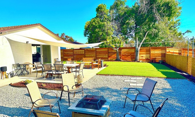 Linda Vista Casa | Peaceful Canyon Retreat in the Heart of San Diego. Family & Pet friendly