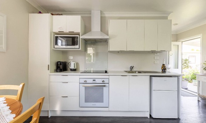 Carterton Cabaña | 1 dormitorio, casa de campo sc en jardín, estilo boutique, cómodo y moderno,