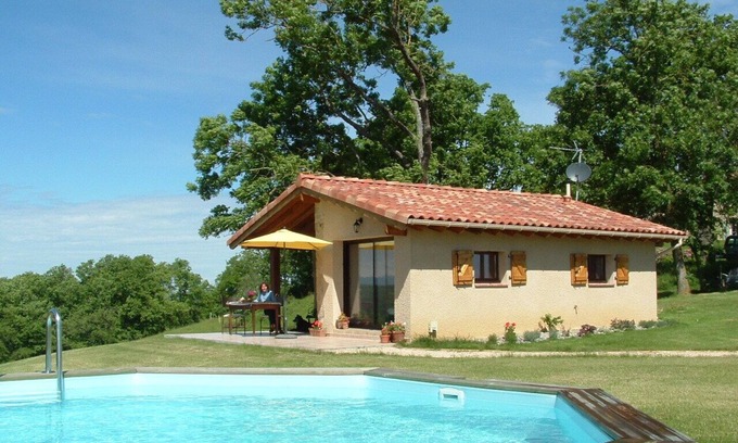 Clarac Cabaña | Peaceful rural y Piscina Privada con magníficas vistas panorámicas