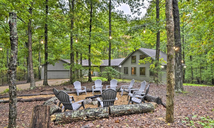 Rising Fawn Casa | Peaceful & Secluded Home w/ Private Fire Pit!