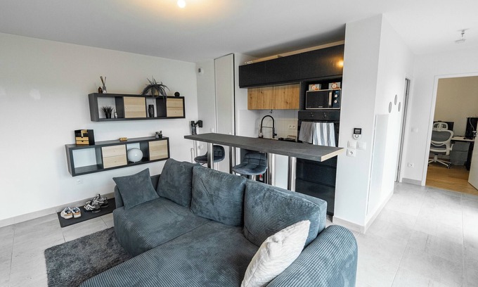 Pessac Apartamento | Peaceful stay near Pessac forest