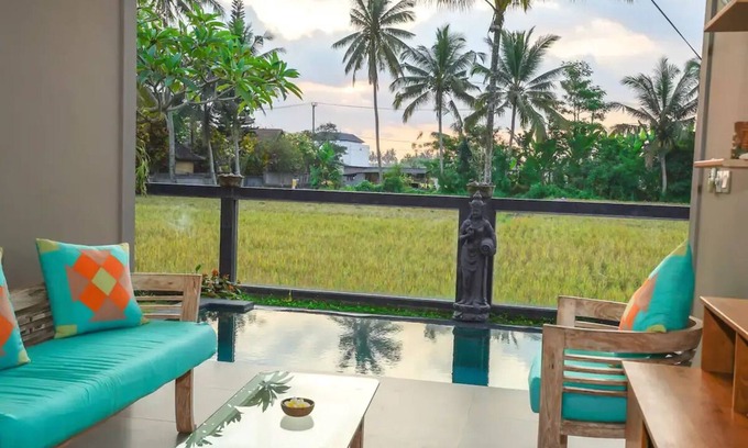 Pejeng Kawan Villa | Peaceful, Sunny, Rice paddies Ubud 2Br @Alisa
