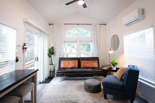 San Luis Obispo Casa | Peaceful Tiny Home Loft and Sauna