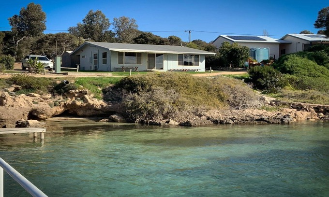 Lake Wangary Casa | Pearly Shells es una choza original de Coffin Bay en la ubicación perfecta.