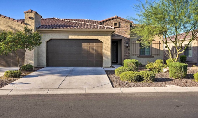 Palm Valley Villa | PebbleCreek Villa w/ Oasis Pool & Golf Course