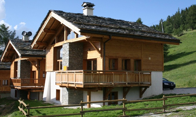 Plan Peisey Chalet De Esquí | Peisey Nancroix: Casa de montaña (madera / piedra) - Peisey-Vallandry/Peisey-Nancroix