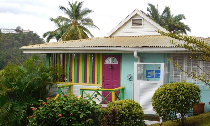 Marigot Bay Villa | Pelican House - Villa relajante con vistas espectaculares