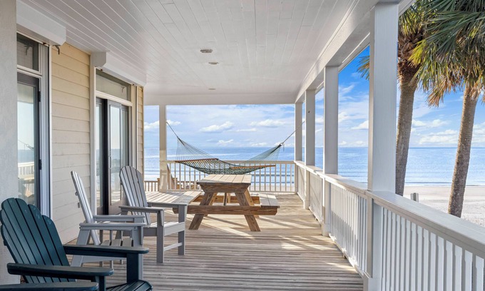 Pawleys Island Casa | Peninsula Beach House, Amazing Ocean/Creek Views, Elevator, Dog Friendly, Pool