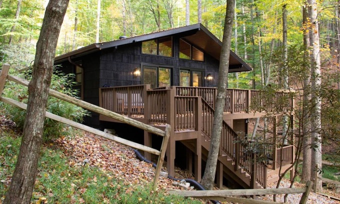 Deep Gap Cabina | Penny Creek Cabin 2 bed 1 bath sleeps 6,Creekside*Hike*Fish*RELAX