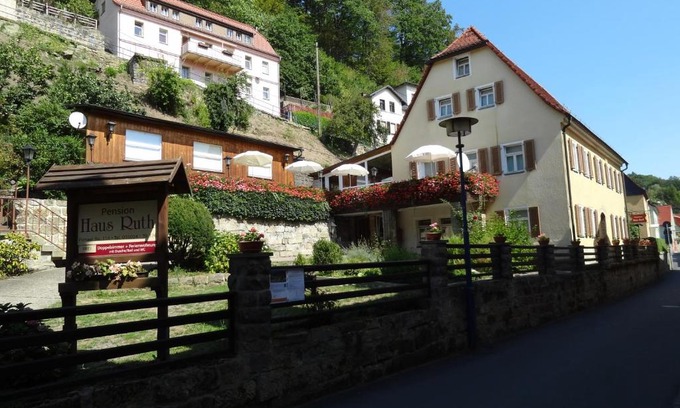 Stadt Wehlen Apartamento | Pension Haus Ruth - Gartenhaus