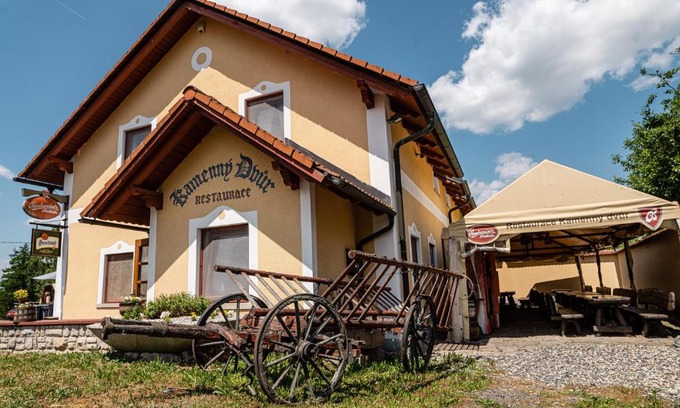 Třebeň-Nový Drahov Casa | Pension Kamenný Dvůr