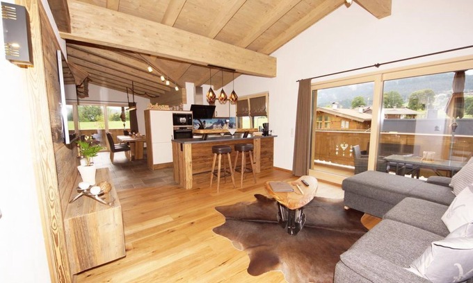 Ellmau Apartamento | Ático Capricornio, 3 habitaciones, sin barreras - Kaiserappartements Marie