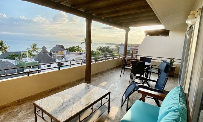 Punta de Mita Condominio | Condo Penthouse con vistas panorámicas Océanos