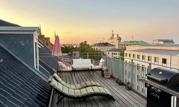 Copenhagen K Apartamento | Penthouse doublex w water view