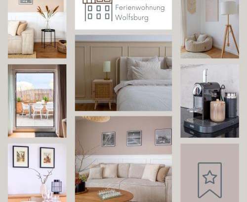 Ehmen Apartamento | Penthouse-Ferienwohnung Wolfsburg mit Dachterrasse WLAN Smart-TV überdachter Parkplatz Wallbox