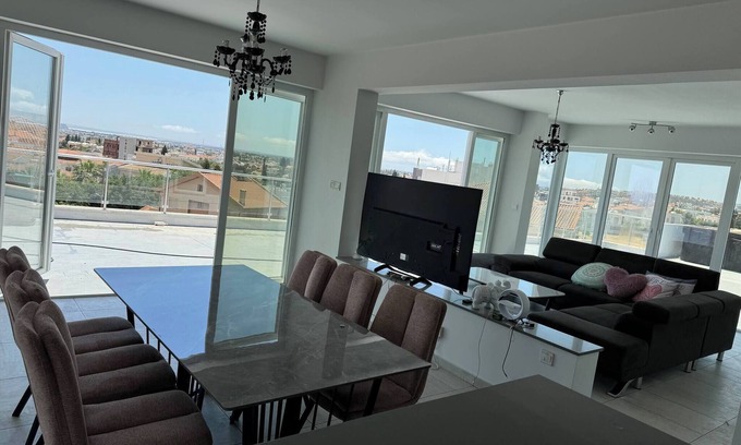 Limassol Apartamento | Penthouse Gran Vista Hidromasaje Penthouse jacuzzi