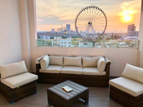 Angelopolis Apartamento | Penthouse in front of Estrella de Puebla 16 guest