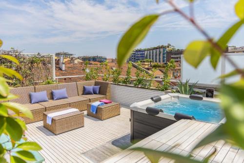 Porta Lodovica Apartamento | Penthouse Milan Center with Garage & Jacuzzi