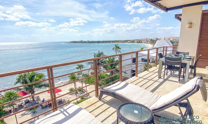 Akumal Condominio | Penthouse perfect views, with AC, WiFi, and swimming pool!