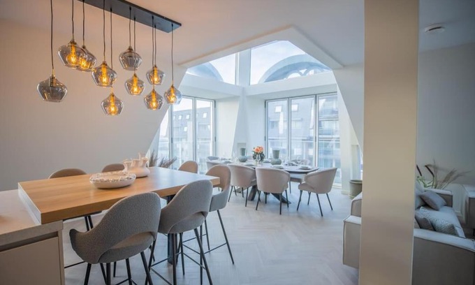 Cadzand-Bad Apartamento | Penthouse Royal, Luxurious and cozy with Sauna