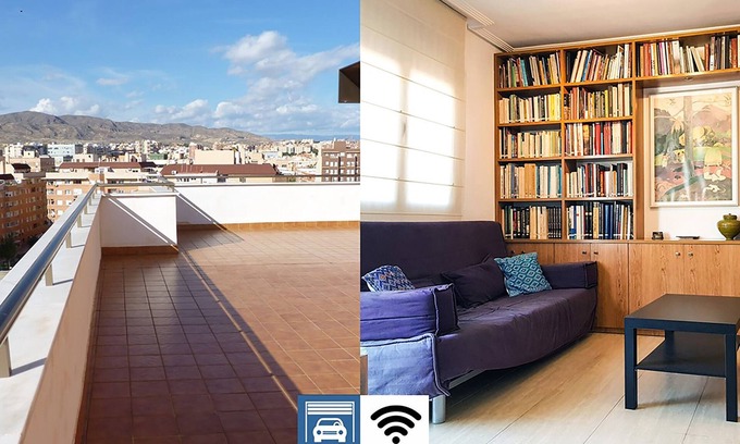 Almeria Condominio | ATICO, AMPLIA TERRAZA SOBRE EL HORIZONTE DE ALMERIA