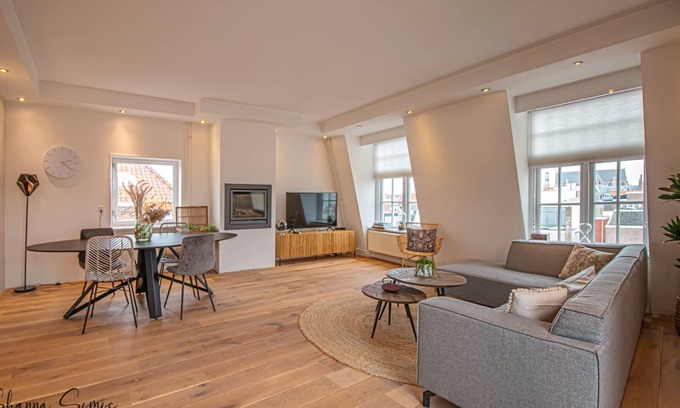 Alkmaar Apartamento | Penthouse Trendy inside the historical old city of Alkmaar!