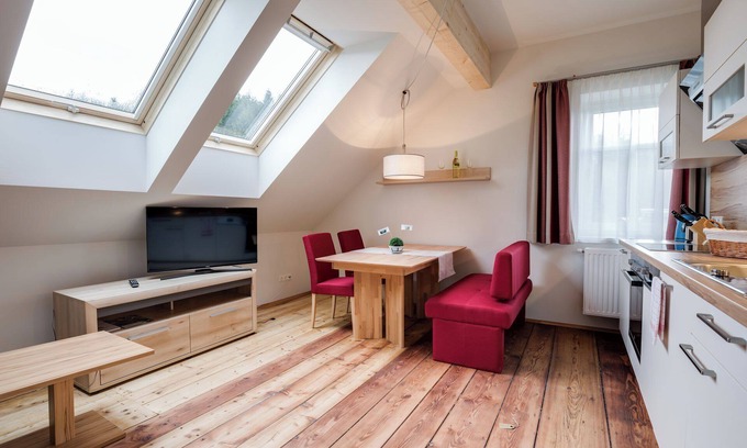 Mitterbach am Erlaufsee Apartamento | Perfecto para familias pequeñas: apartamento de 45 m2 con cama con somier