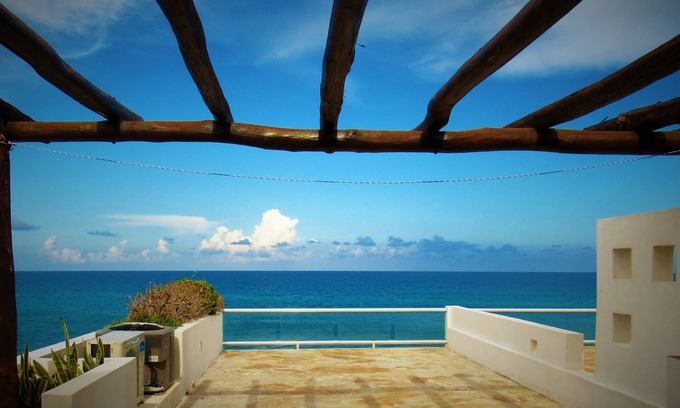 Centro - Supmza 001 Villa | Perfecta ubicación central, además de impresionantes vistas al océano con una piscina frente al mar!
