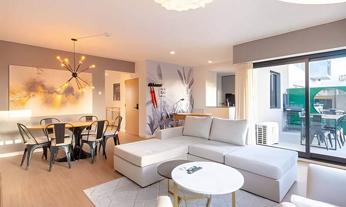 Villa Crespo Apartamento | Perfecto Familias: Terraza Privada y Parrilla