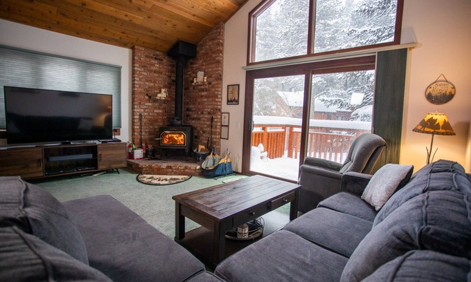 Mammoth Lakes Casa | ¡Meadowridge Family Gathering Home para las fiestas!