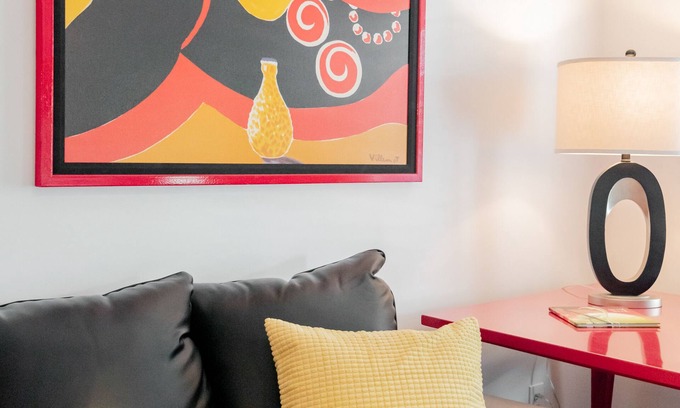 Folly Beach Apartamento | NUEVO listado de vacaciones Folly, Perfect Purple Palace Apt A