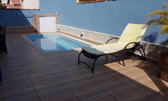 Peruibe Casa | PERUÍBE PISCINA 100MT PLAYA / 2SUíTES / GARAJE 5 COCHES