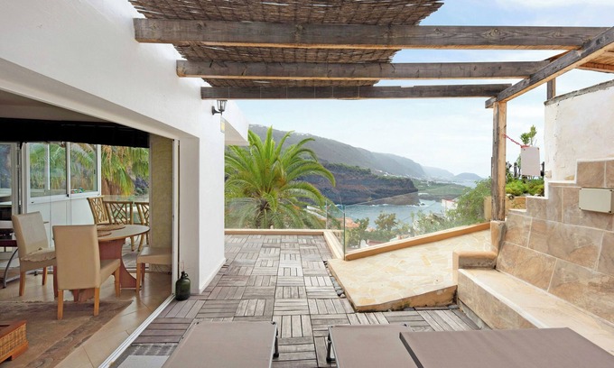 San Marcos Apartamento | Casa de vacaciones que admite mascotas Apartamento Loft Doa con vistas al mar, Wi-Fi y terraza