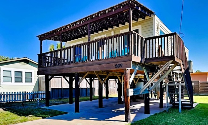 Port Aransas Casa | Pet-friendly home with tons of nearby activities
