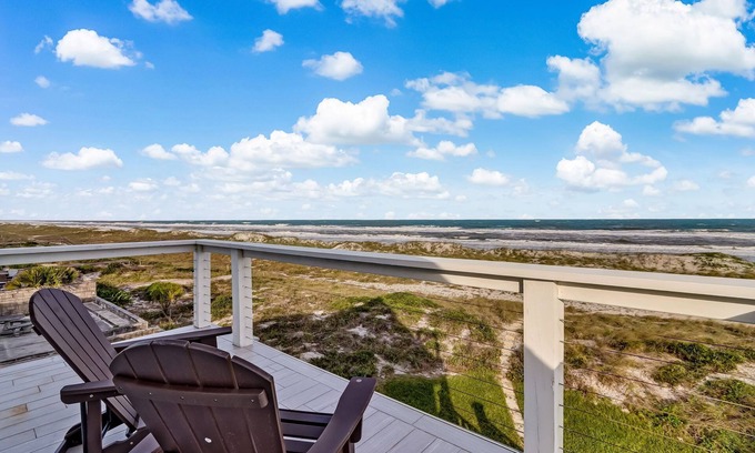 American Beach Casa | Pet friendly, newly renovated, ocean and beachfront historical home